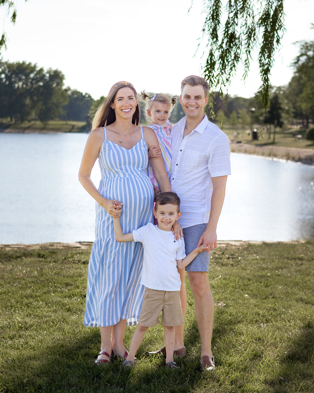 Family Portrait by the Water