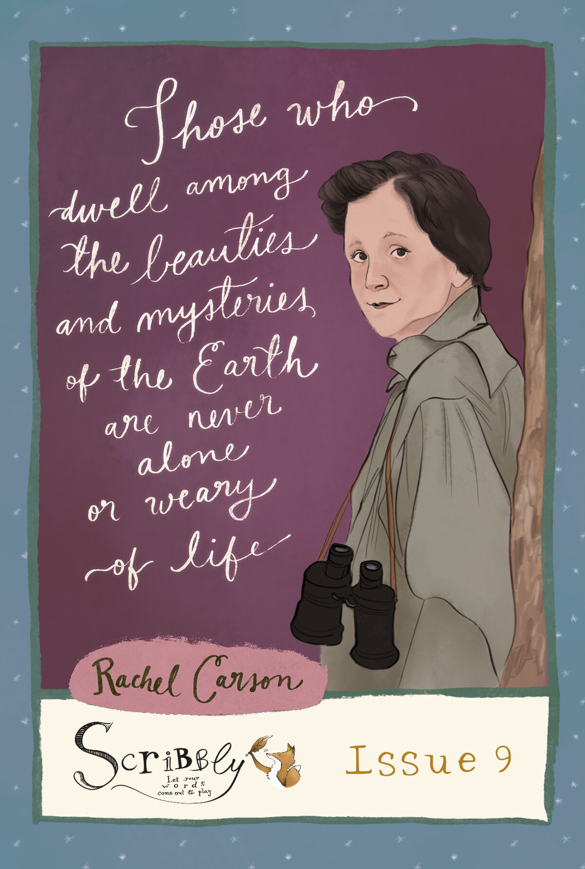 Scribbly9Postcard Rachel