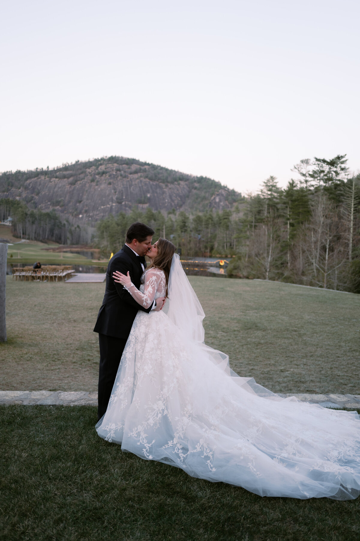 High Hampton Wedding luxury tented winter wedding photographer 0076