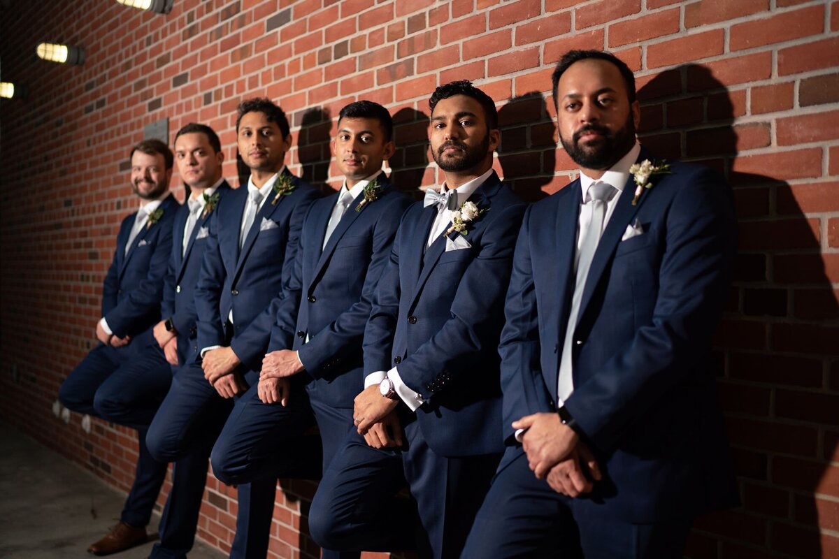 28 - Armature Works Indian Fusion Wedding Groom & Groomsmen - Tampa Bay Wedding Planner