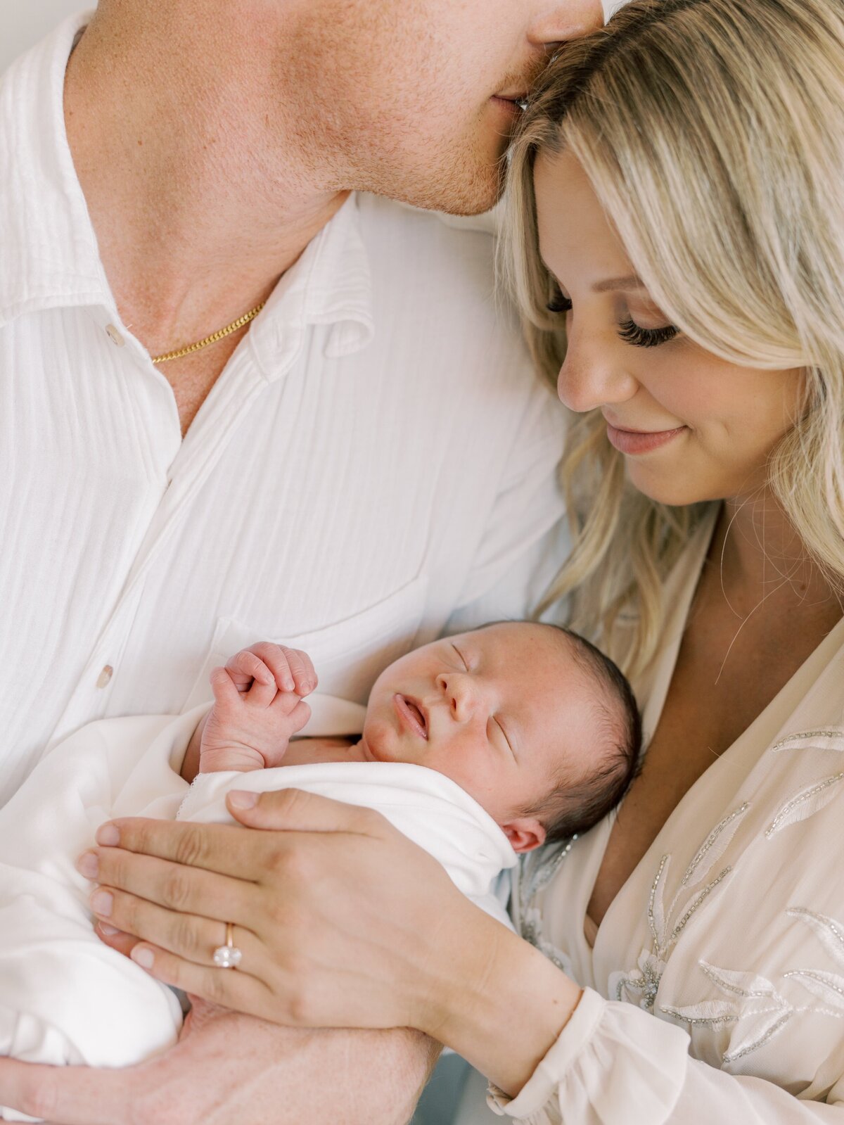 northern virginia newborn photography studio mom dad baby photo idea
