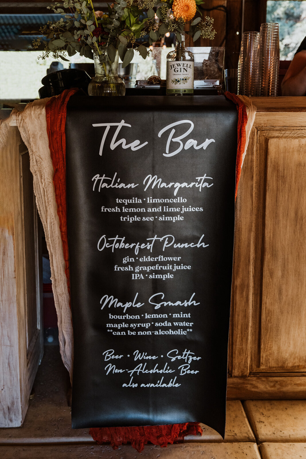 Custom Bar Menu