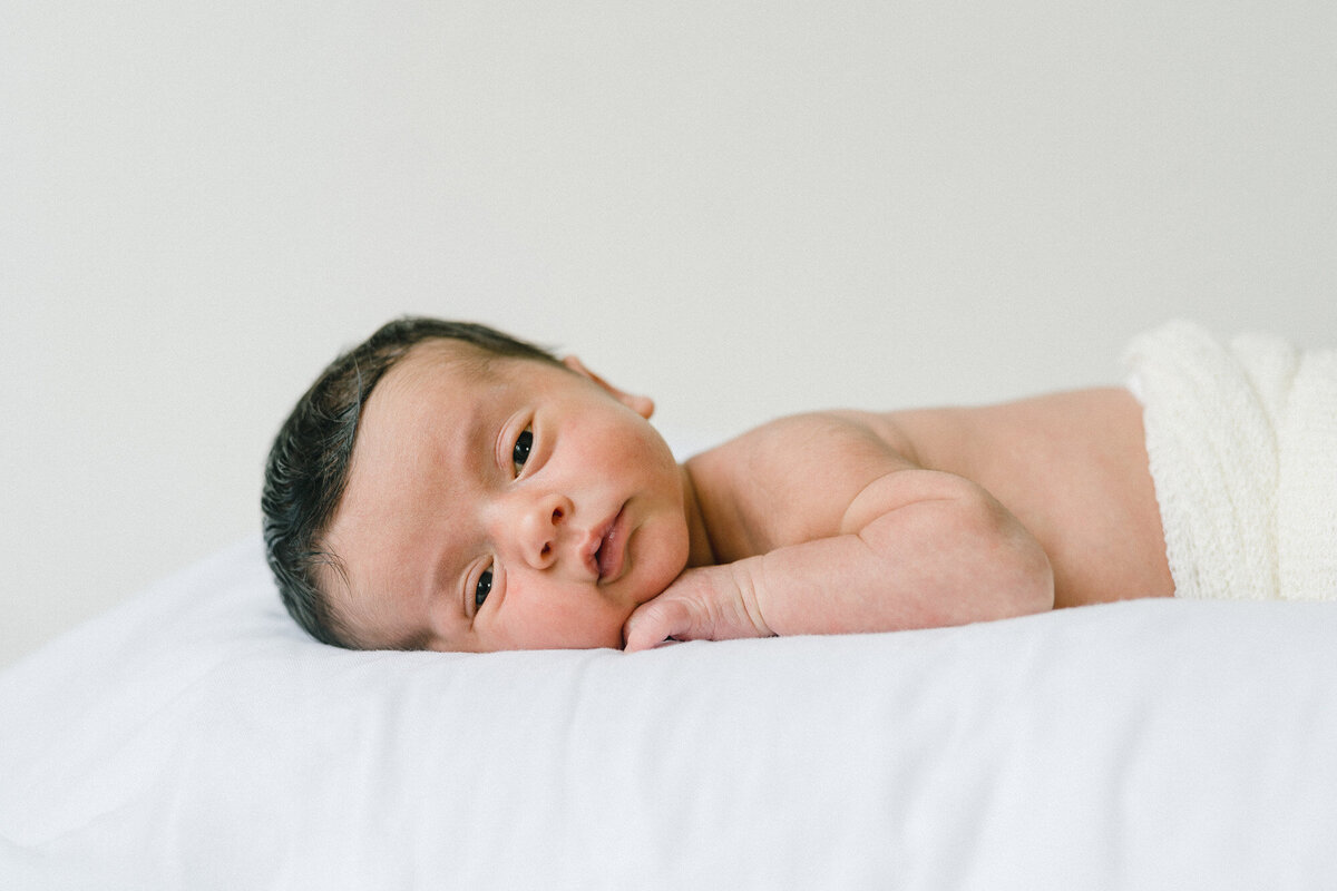 Newborn portrait photography