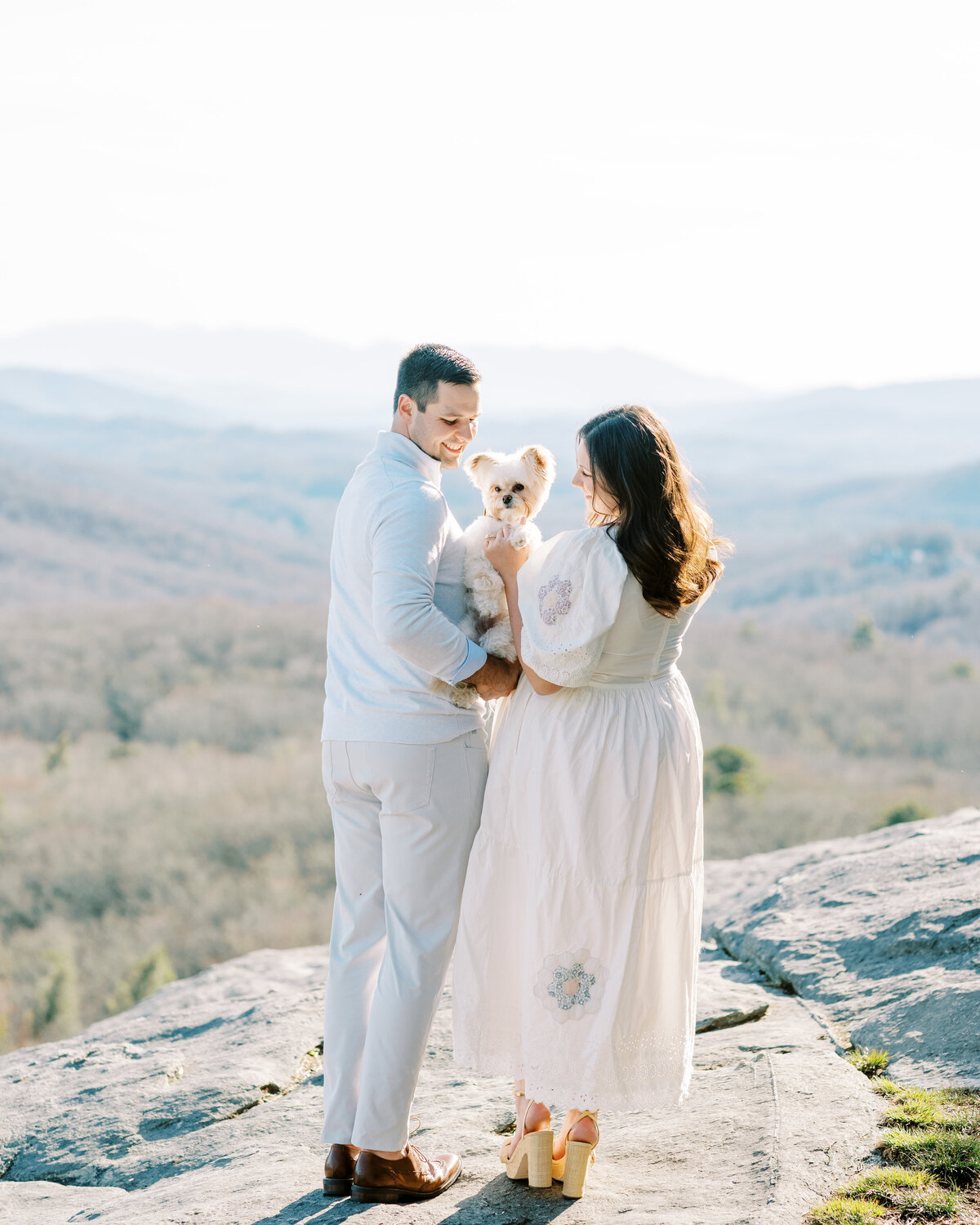 The Fourniers | Grandfather Mountain Engagement-34