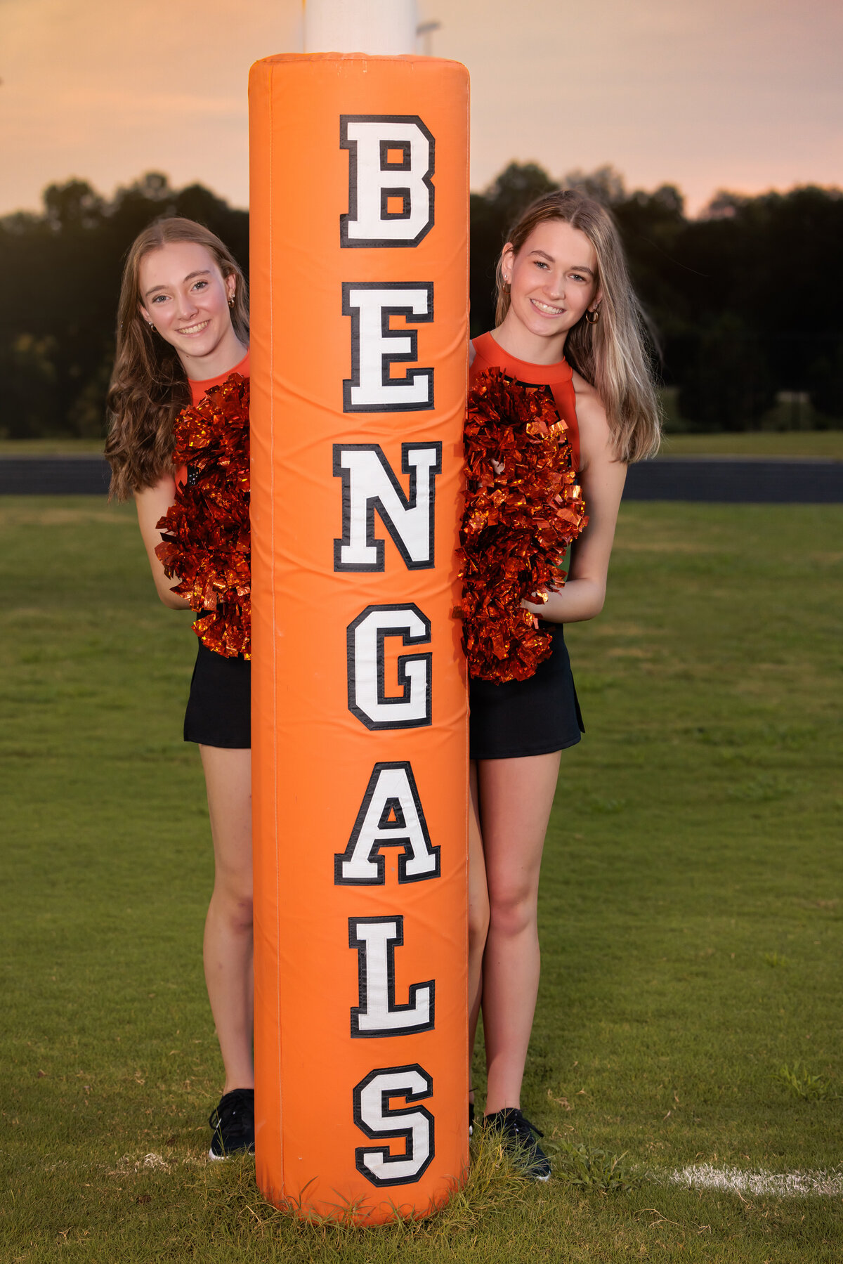 Fuquay Varina Football field dance team