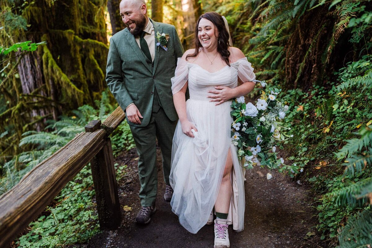 Olympic National Park Hiking Elopement