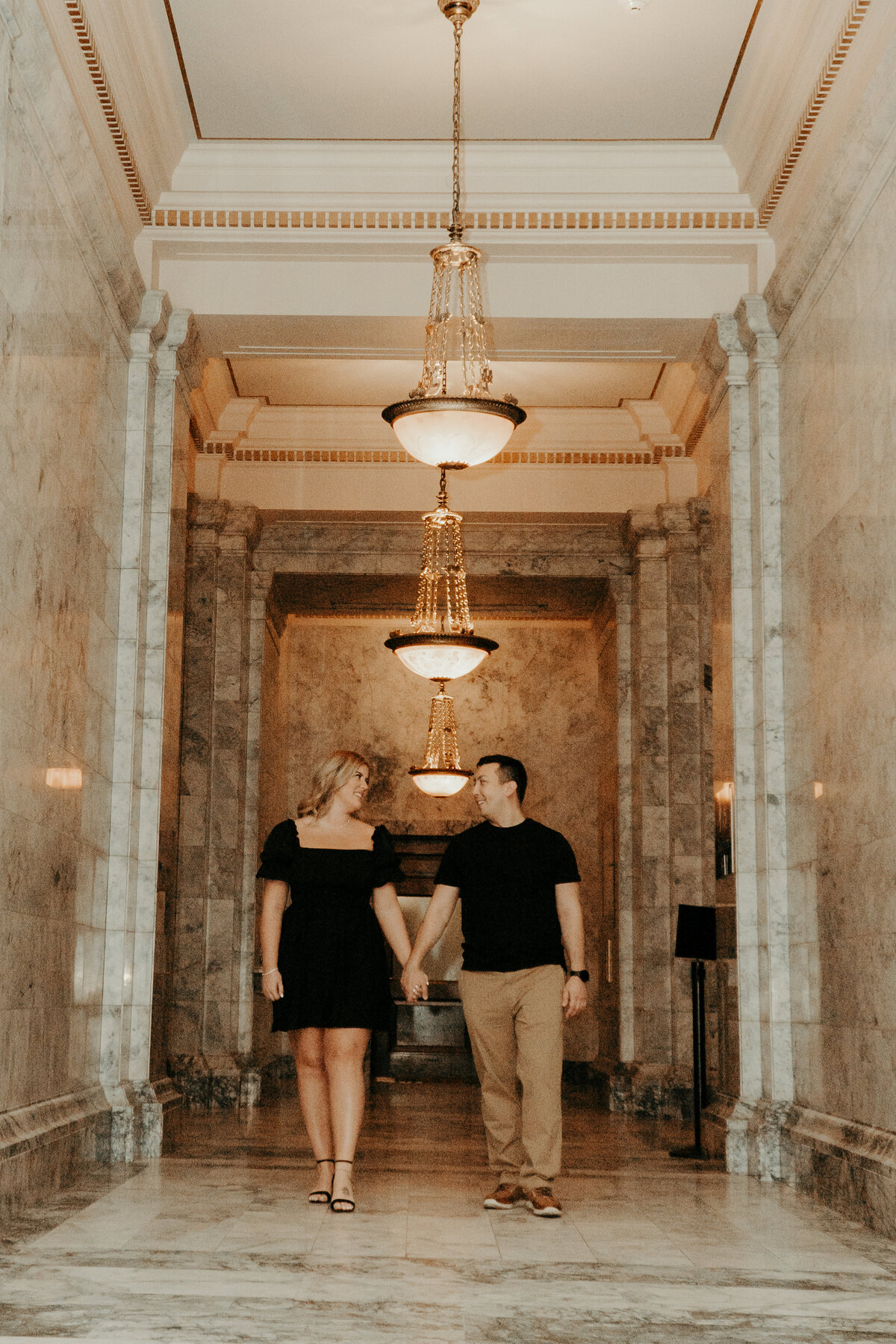 Olympia Washington Engagement Session at Olympia Capitol Building Knotted Pines Co.3