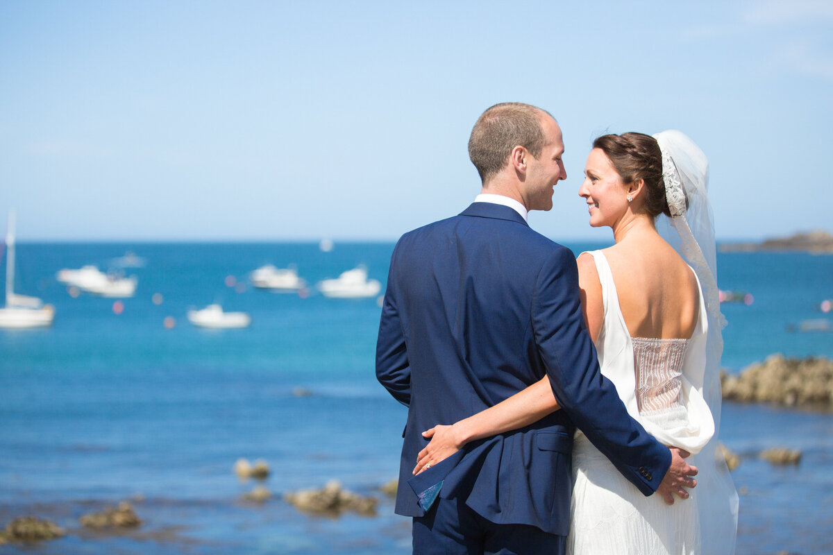 Coastside wedding portraits