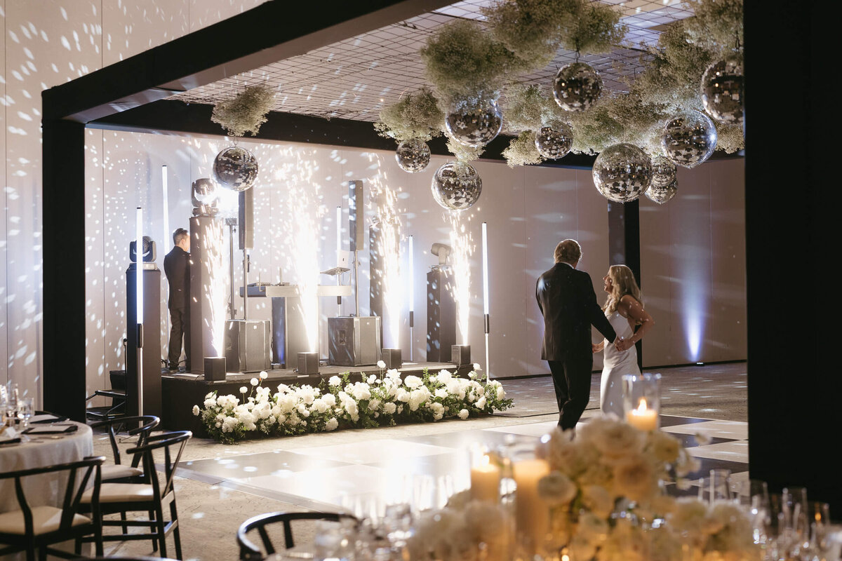 Luxury wedding ceremony in scottsdale styled by Arizona wedding planner  
