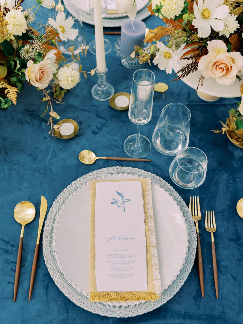 Guardsman Pass fall wedding styled by Type A Society1