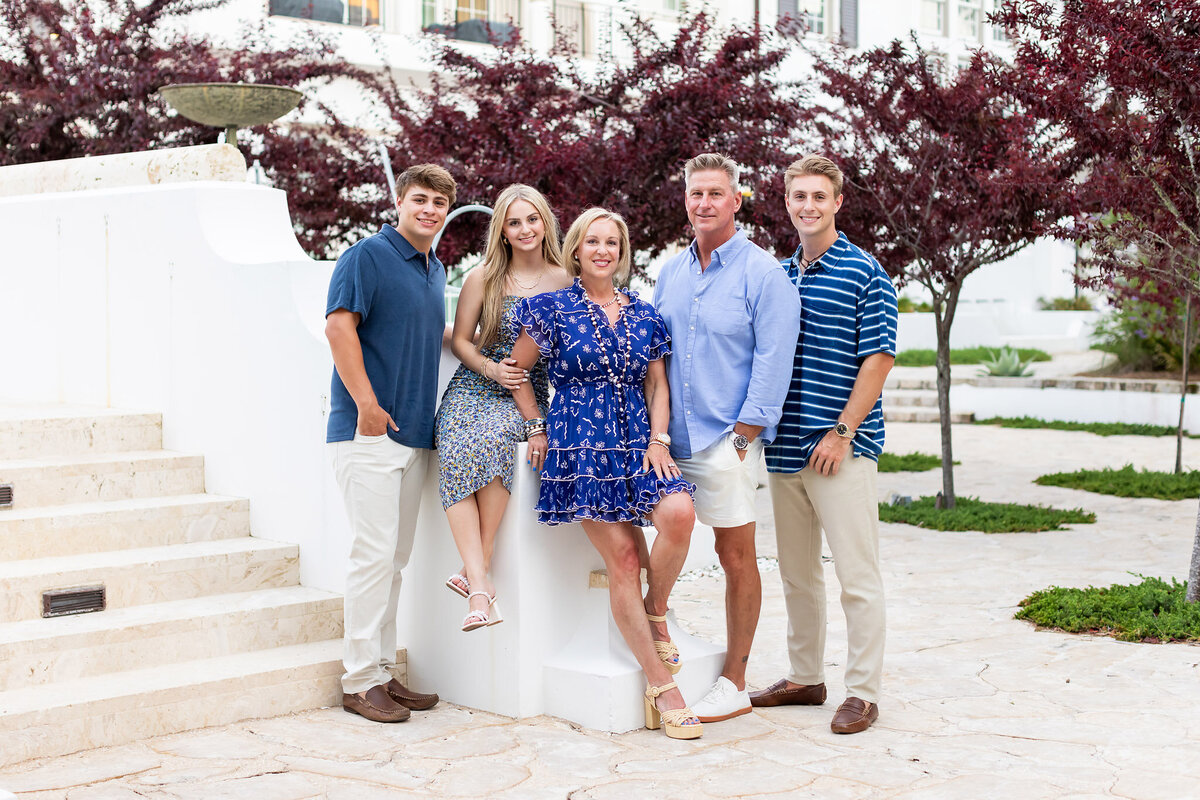 30a family portrait in alys beach
