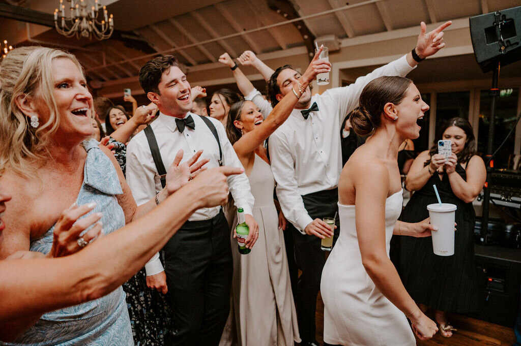 Bride and Groom Afterparty Dancing