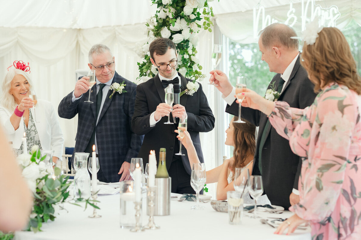 Romantic Wedding at Hilltop Country House, Cheshire - Stunning Countryside Venue-188