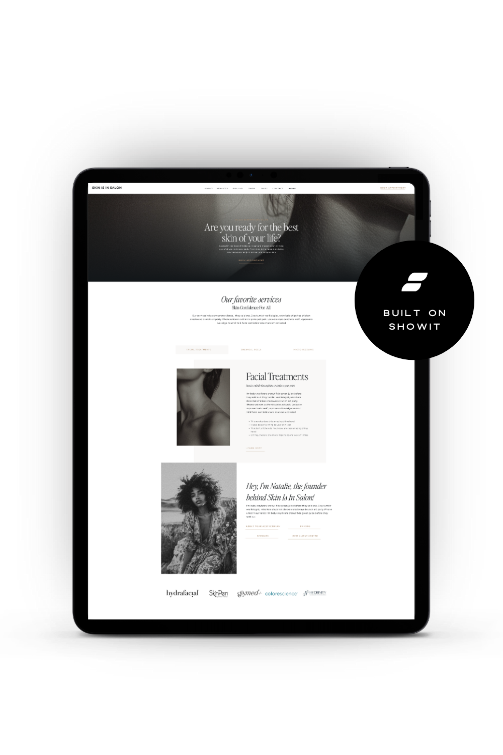Salt + Ash Website Portfolio