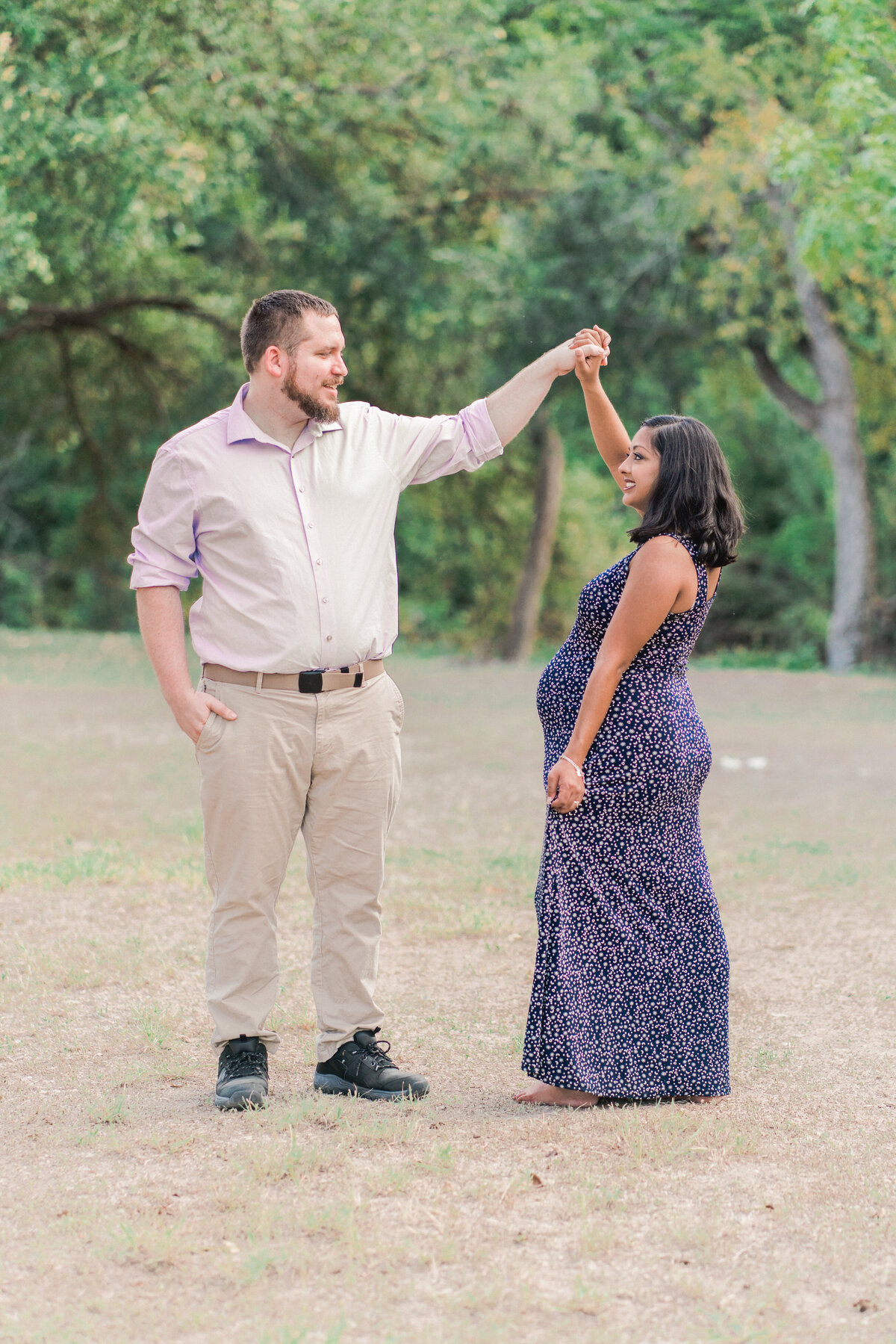 Austin Texas Indian Maternity Photograph