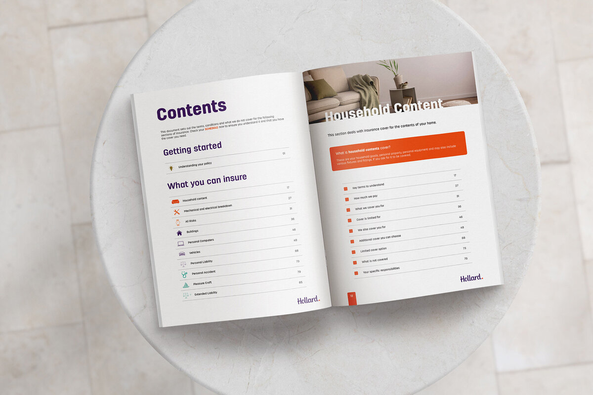 Hollard - 2 contents