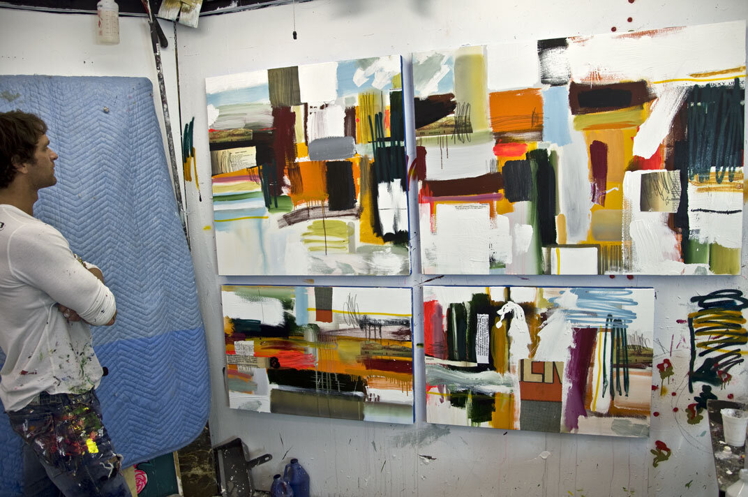 Brent Ray Fraser  Paints The Fifth Season in Silo 2010 - 06