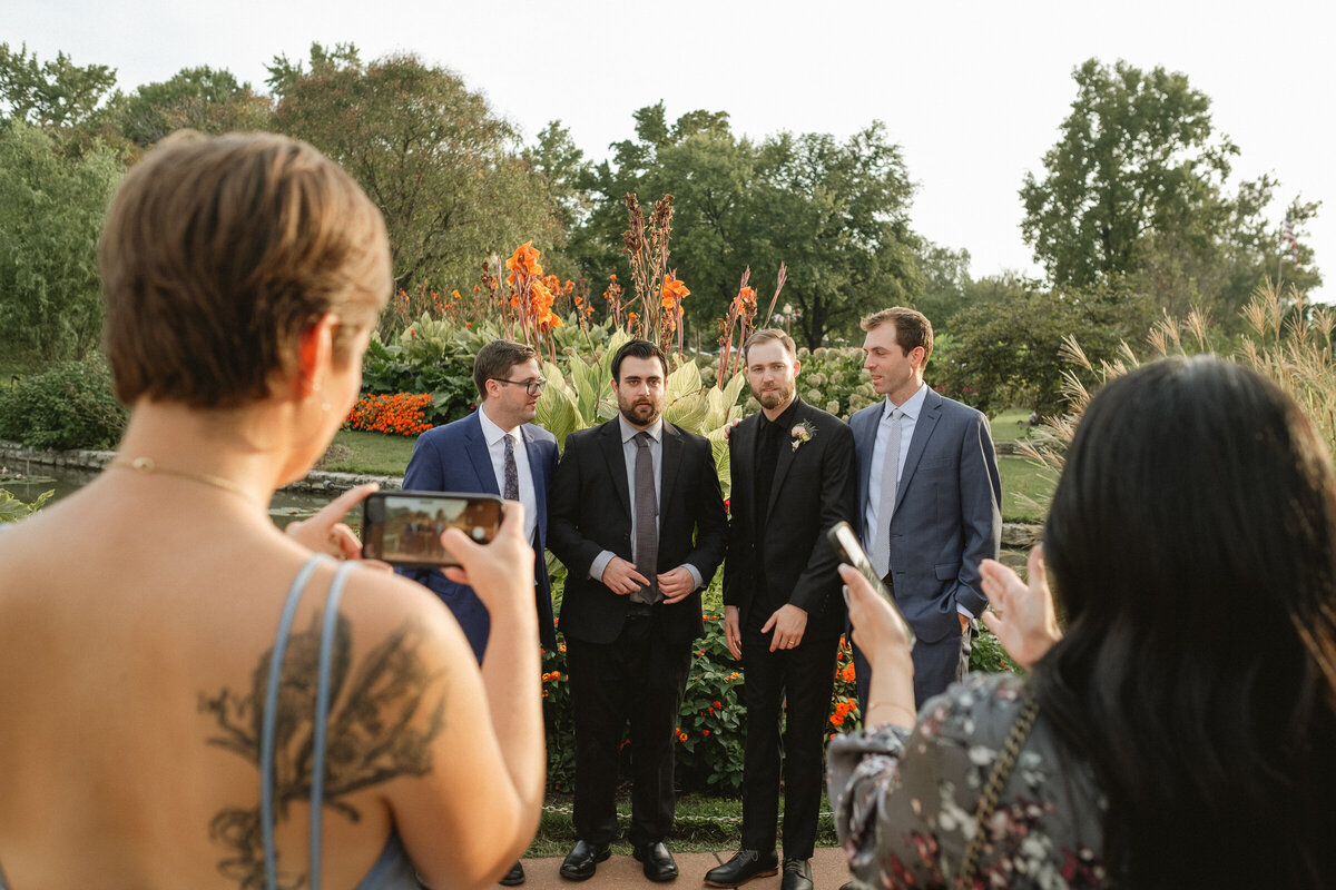 documentary photographer garden greenhouse wedding-167