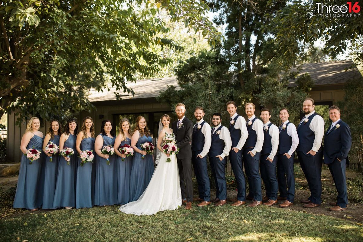 Wedding Party at Galway Downs Wedding