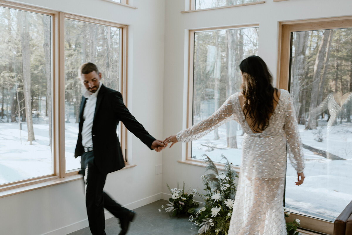 Wausau Wisconsin Intimate wedding elopement Olivia + Ryan-147