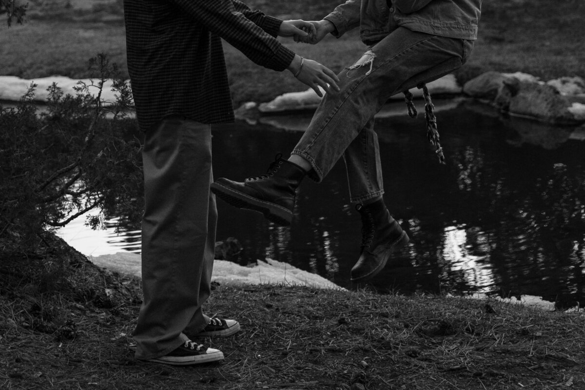 Rope Swing Couples Adventure Photos 