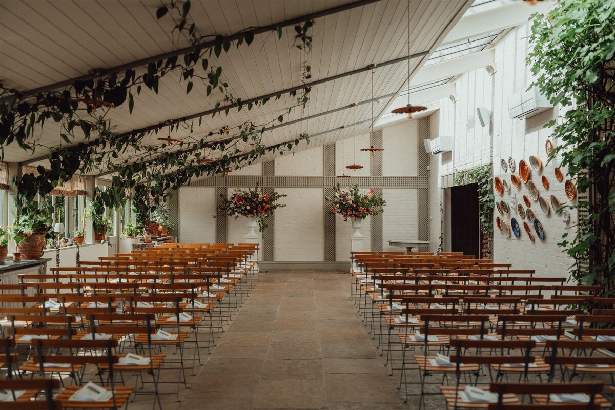 Kin House wedding ceremony 
