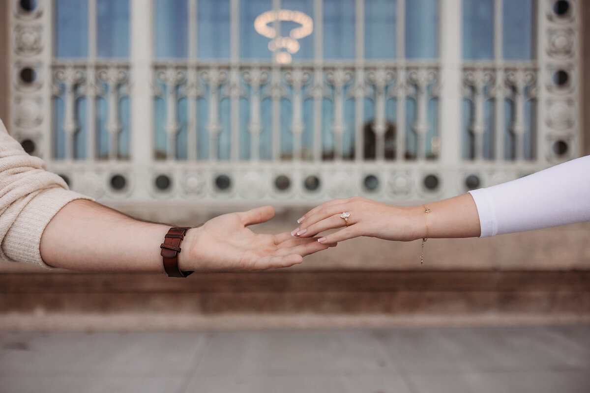 Michigan Central Station Engagement Session Detroit Michigan K. E. Rogers Photography-12