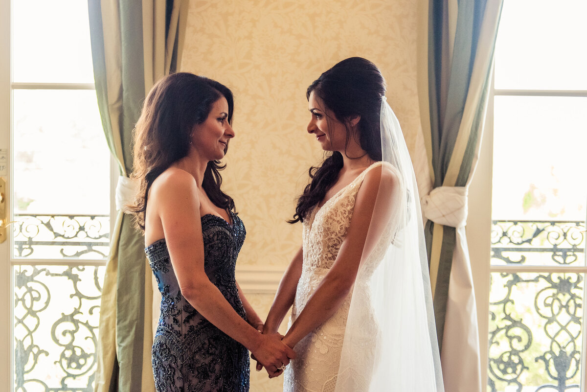 wedding picture from chateau of nemacolin resort