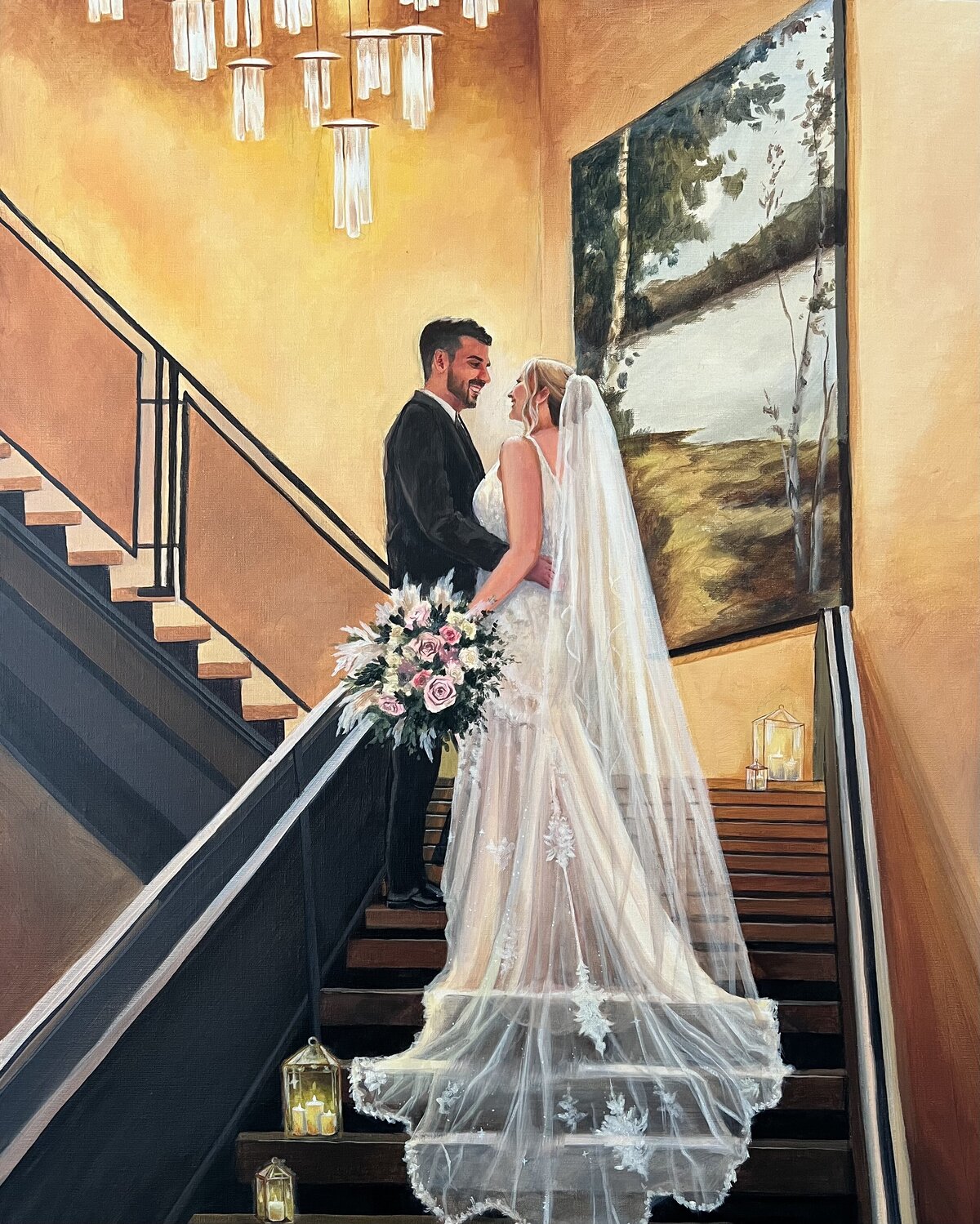 Live-wedding-painter-minnesota-sentryworld-wisconsin-korianne-stout
