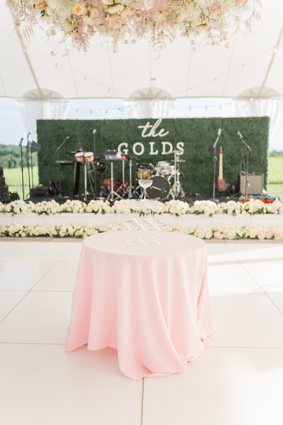 Classic Blush & Gold Goodstone Inn Wedding Reception Details Megan Kelsey Photography-1281