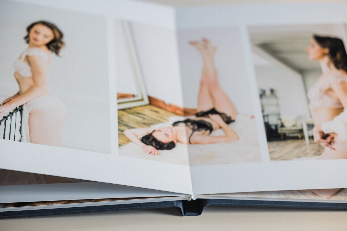 Product Spotlight: Our Boudoir Albums - Boston Fine Art Boudoir