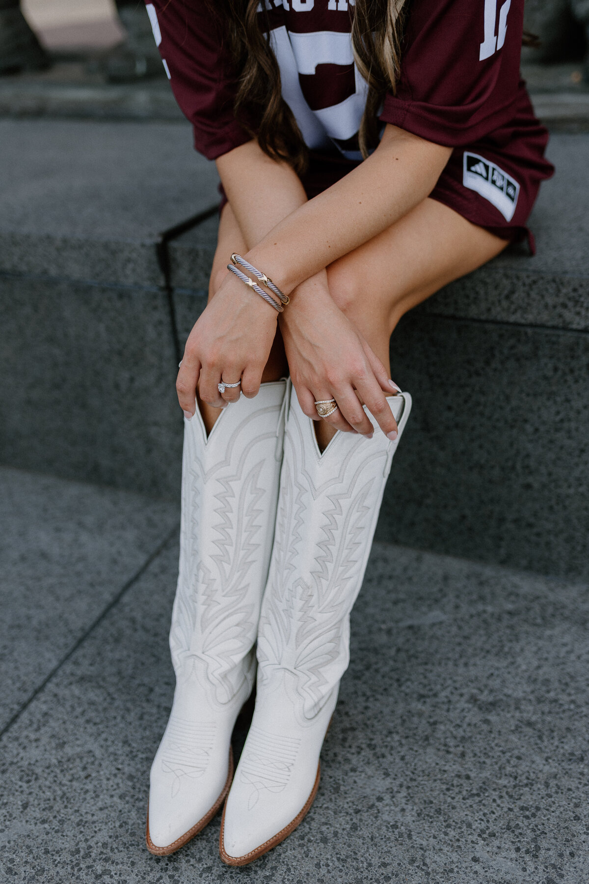Texas A&M Senior Photos in College Station, Texas, photographed by Lauren Ashleigh Photography. 
