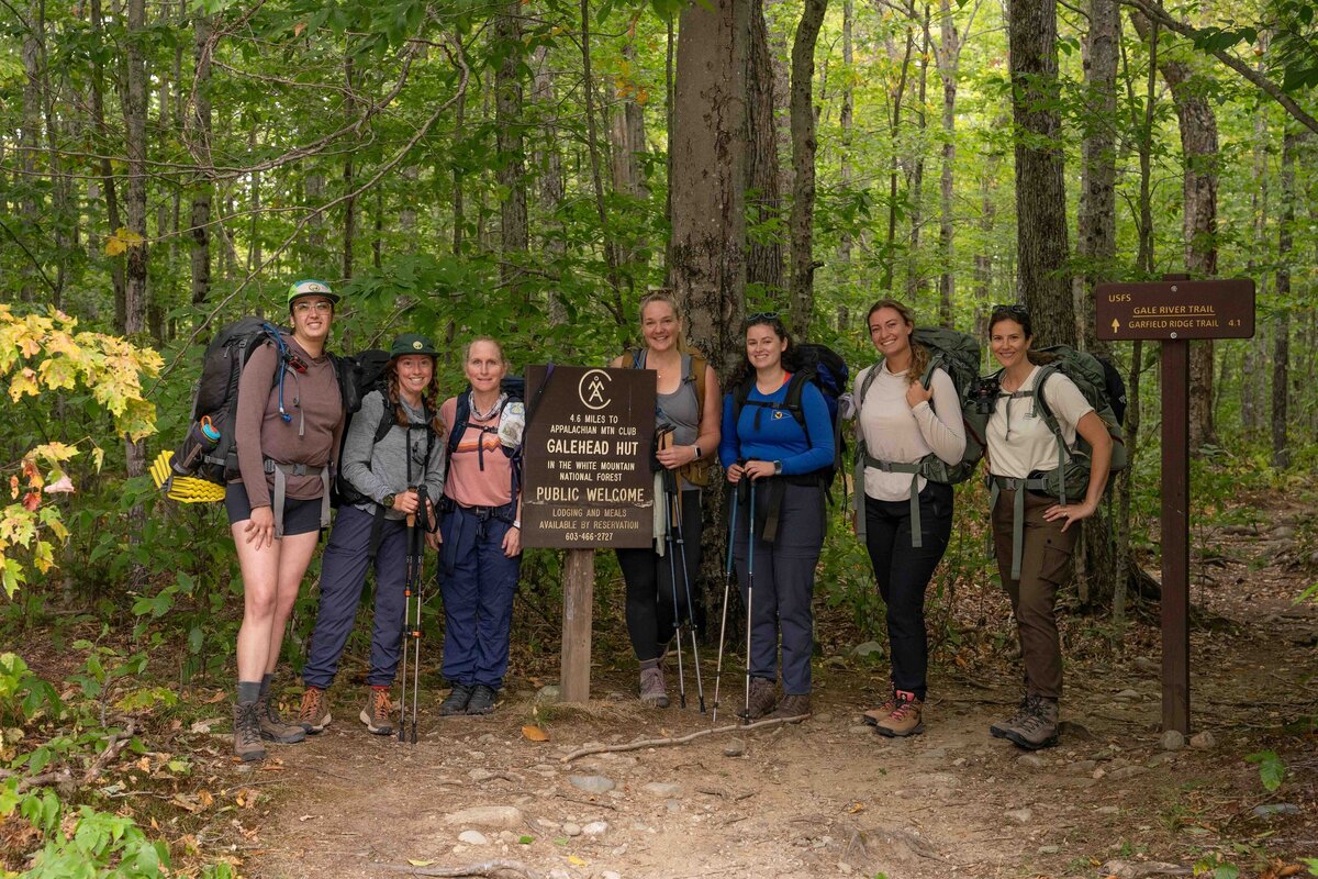 1_Meredith Ewenson Women's Group Hiking Trip_White Mountains New Hampshire_Appalachian Mountain Club_Hut to Hut_October 2025
