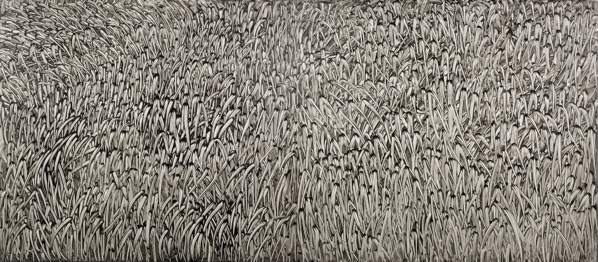 Meditation on Grass 25x56