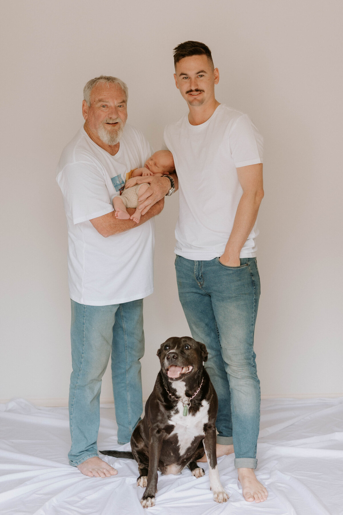 Newborn photography family