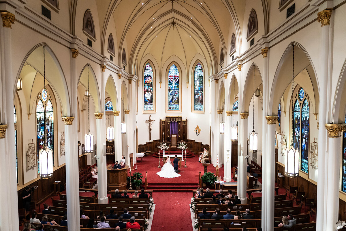 Cathedral of the Nativity BVM wedding