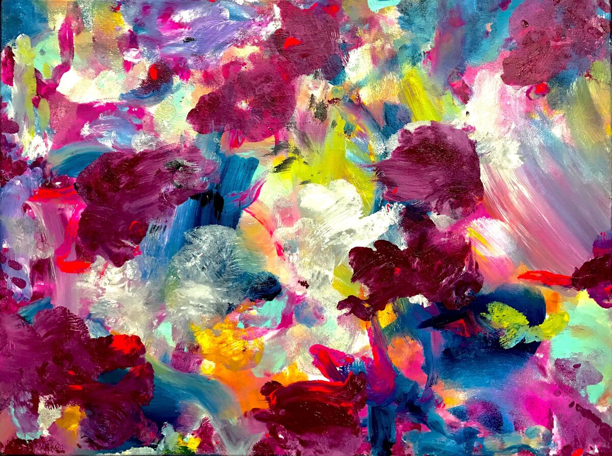 Brent Ray Fraser Abstract Penis Painting - 01