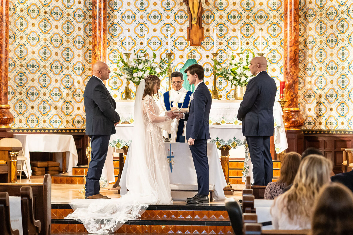 St Mary's Cathedral Wedding Austin Texas