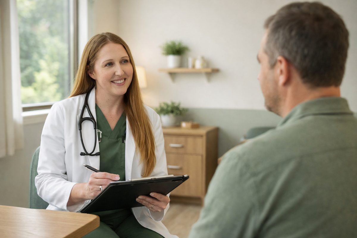 Exam room at Wellness Pointe