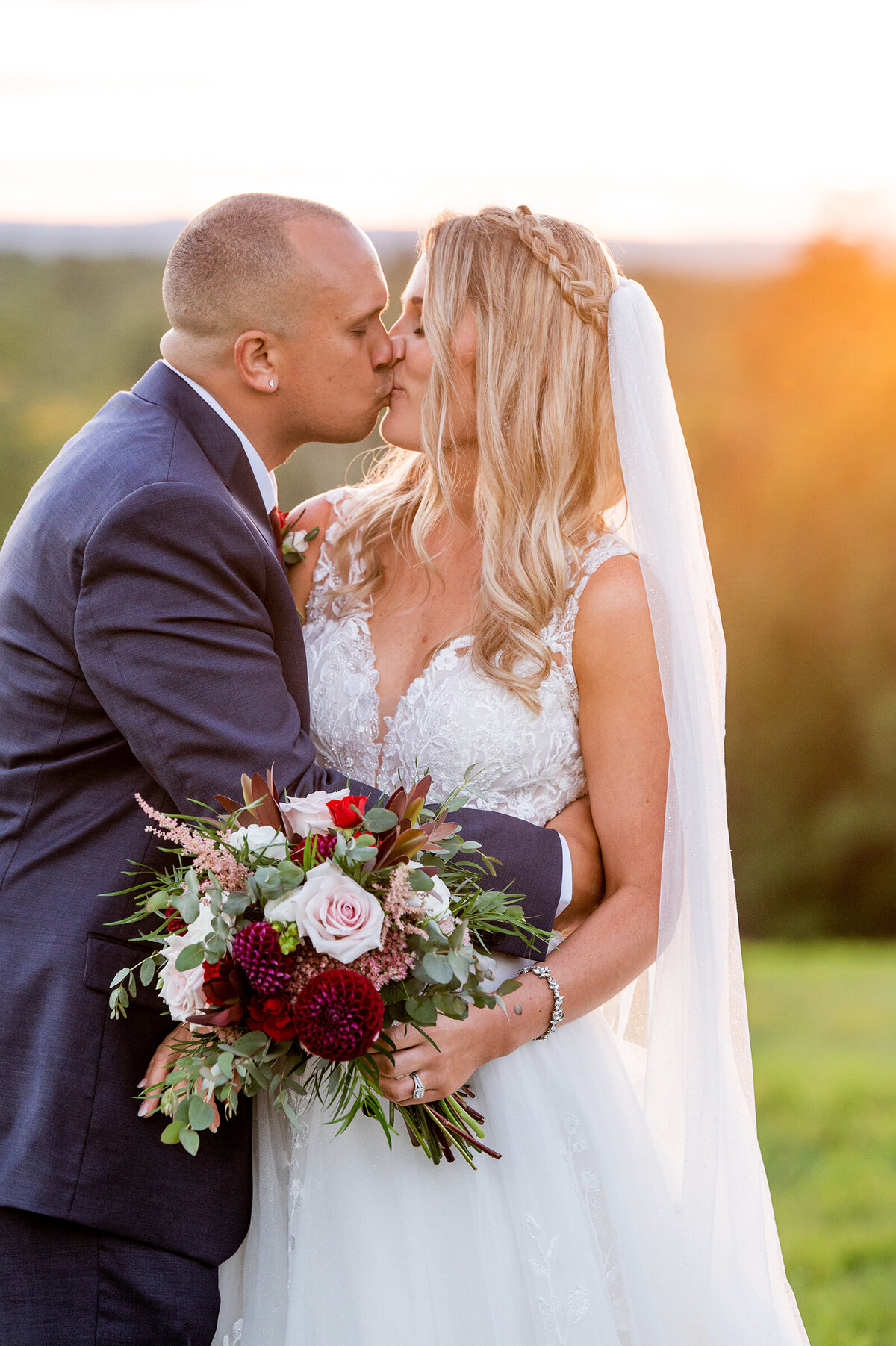 Sunset-Harrington-Farm-Wedding-Photo