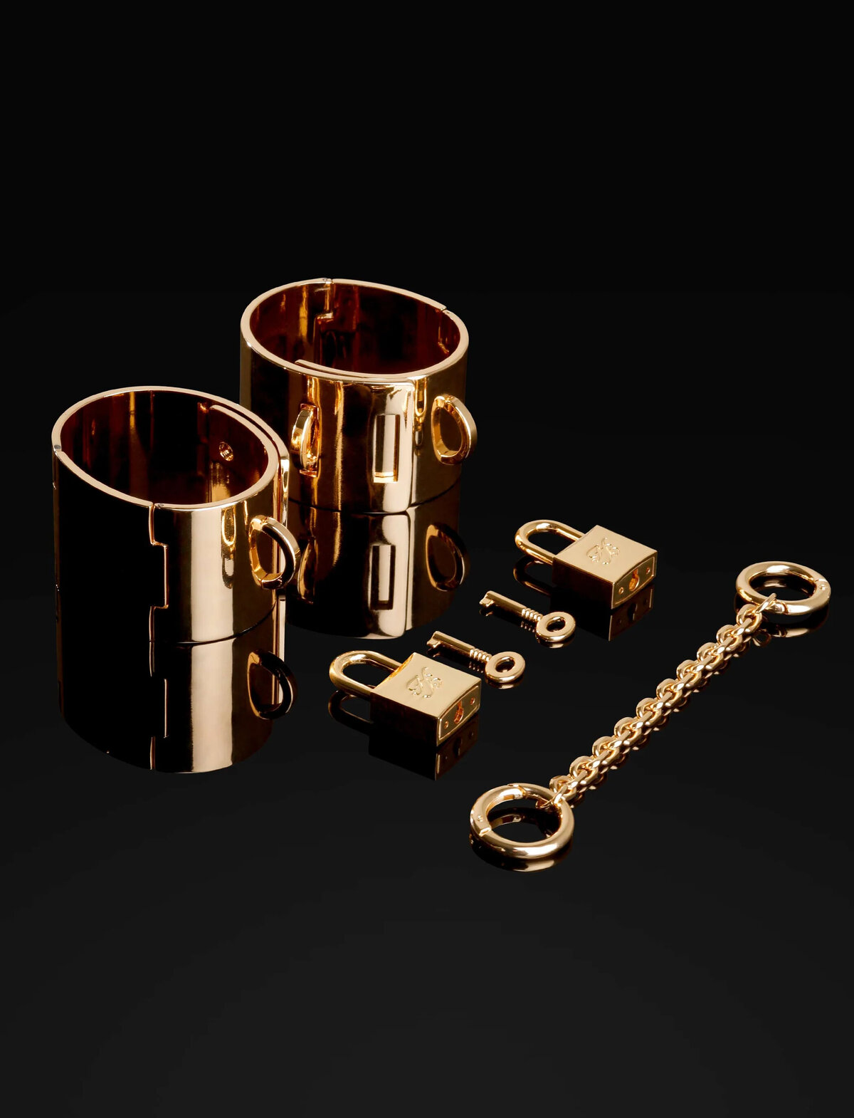 Chastity Gold Cuffs1