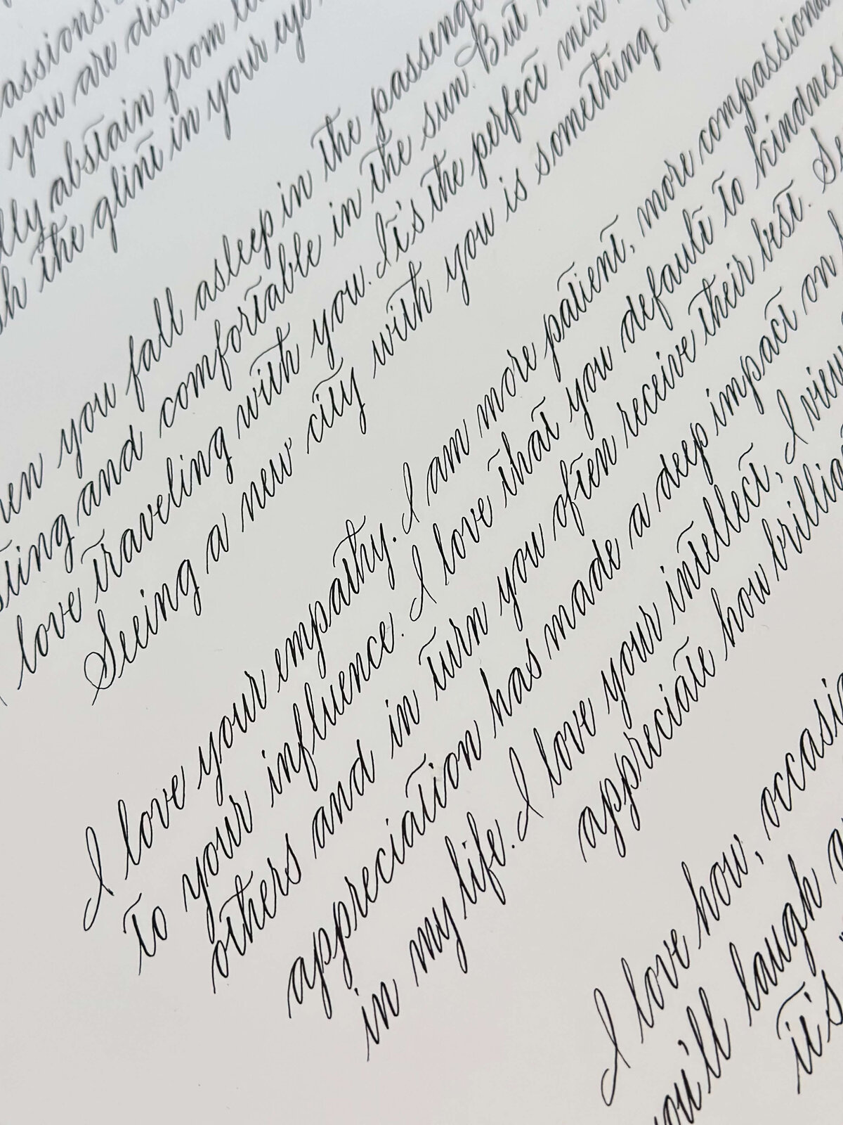 San Francisco Calligrapher - Blanca Lewis - Sonoma - San Jose - Marin County (7)