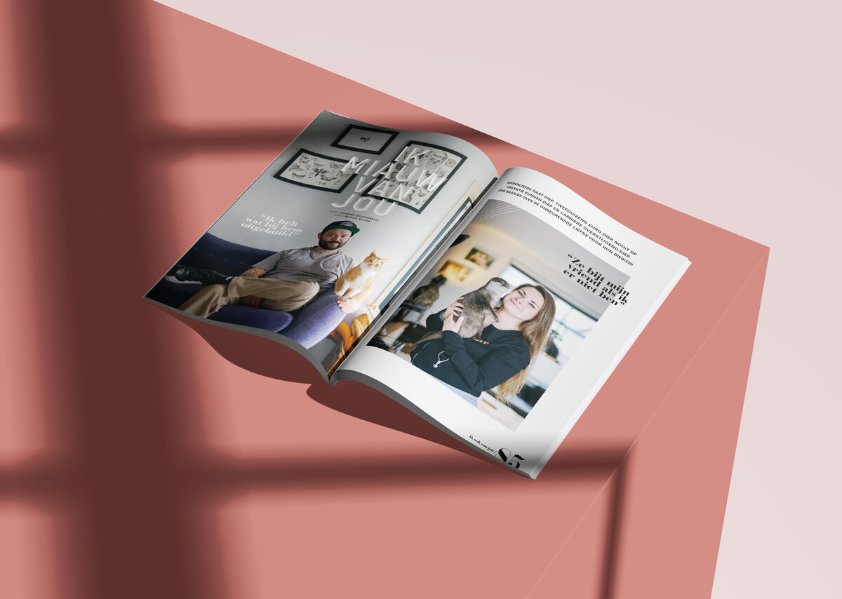 Magazine Ik ook van jou ontwikkelt voor EFT in opdracht van Mediawater. Begeleiding, productie, redactie en ontwerp magazine door Bladkamer.