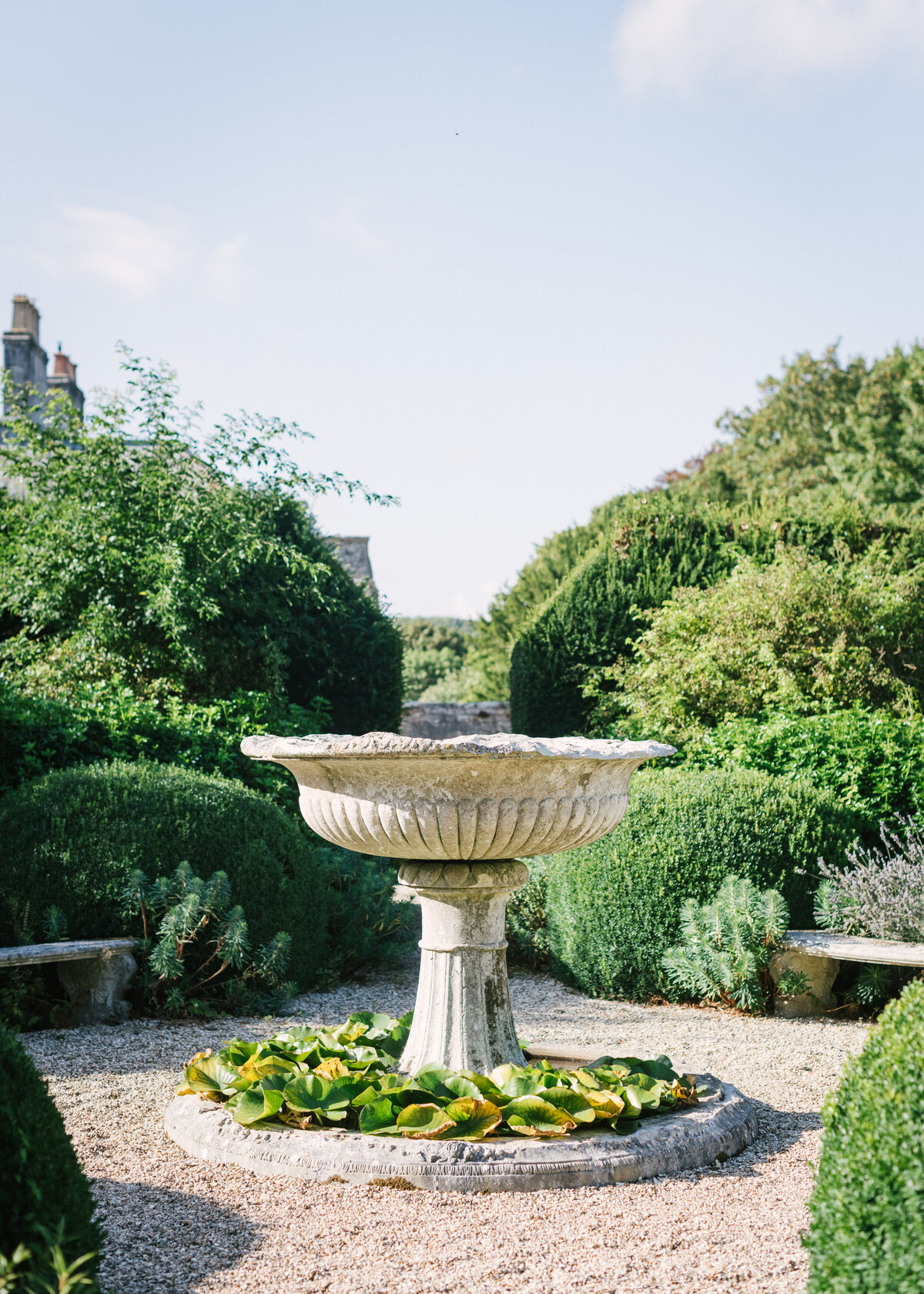 came house fountain