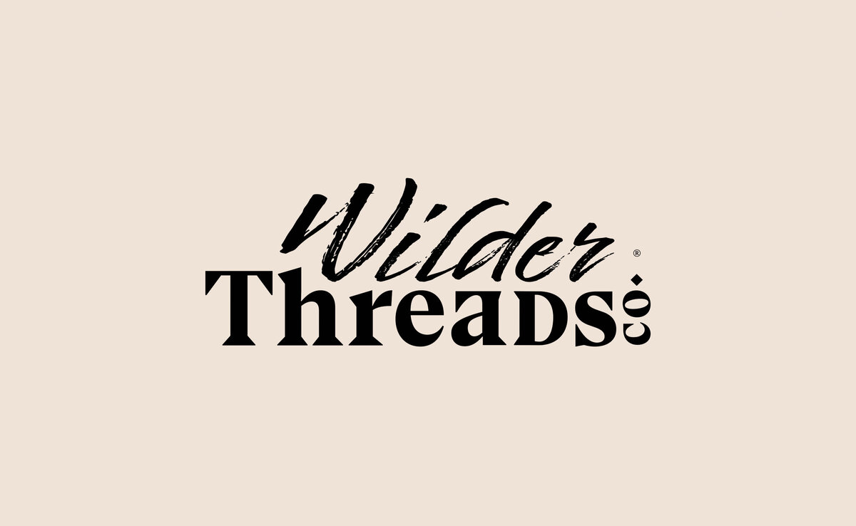 wilderthreads logo for clothing brand