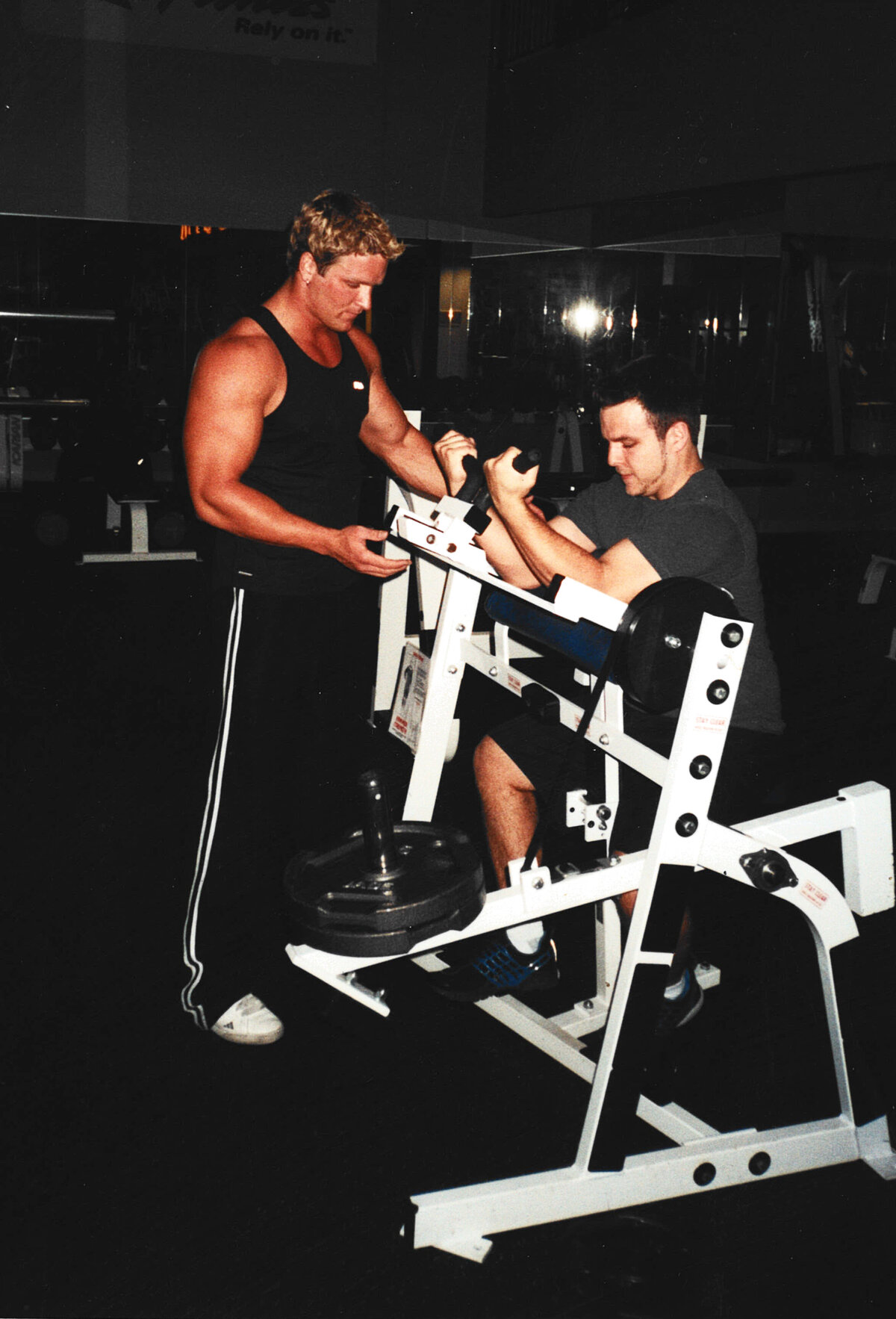 Brent Ray Fraser  PT with cousin Jeremiah