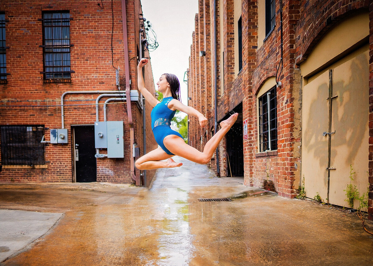 dancer ballet downtown athens ga jump