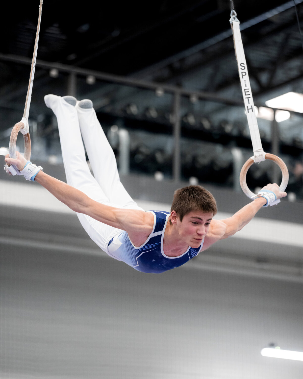 Photo by Luke O'Geil taken at the 2023 inaugural Grizzly Classic men's artistic gymnastics competitionA1_04034