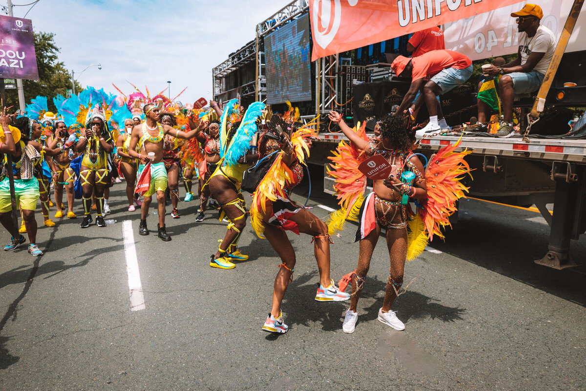 Photos of Masqueraders from Toronto Carnival 2023 - Sunlime Mas Band - Medium Band of The Year 2023-097