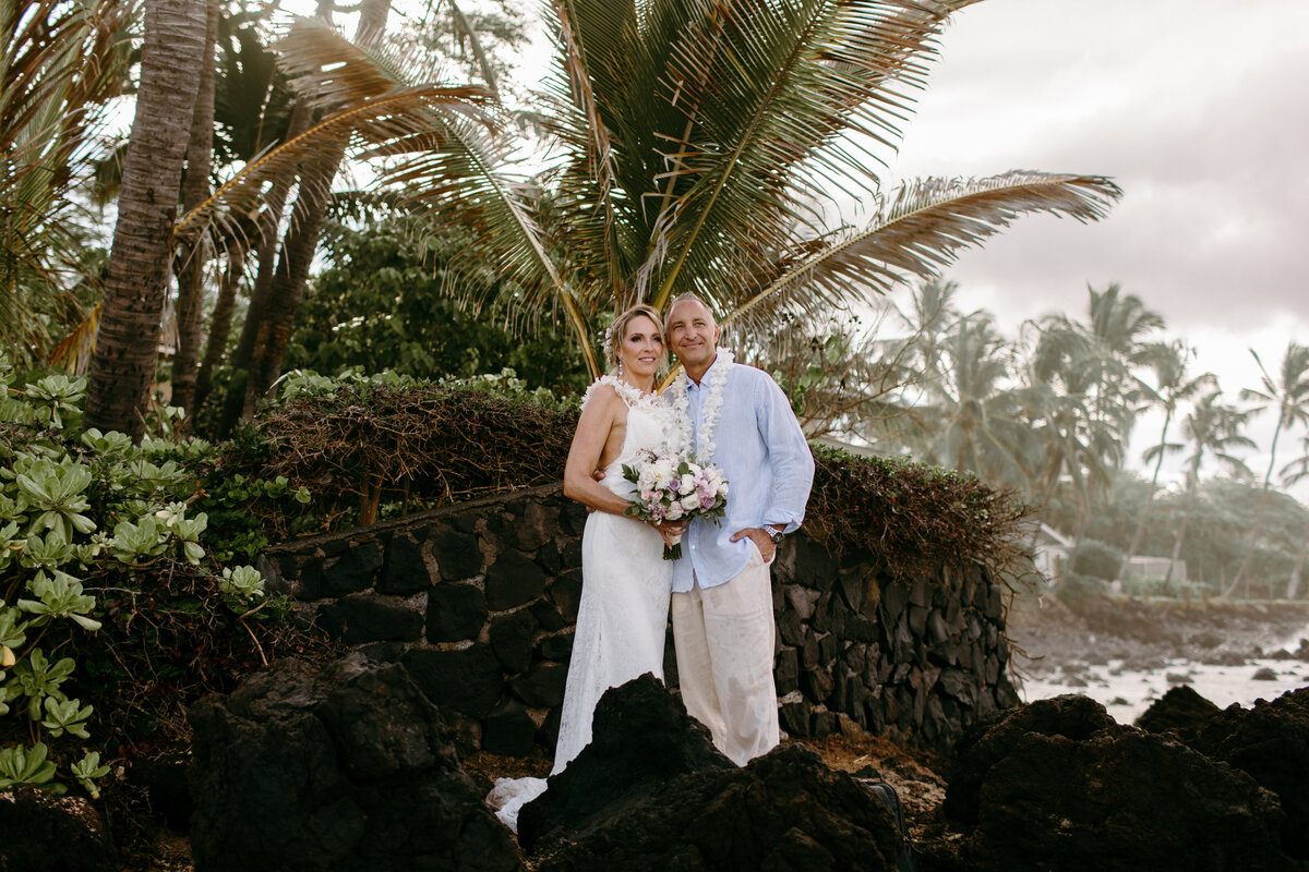 Wailea elopement wedding 